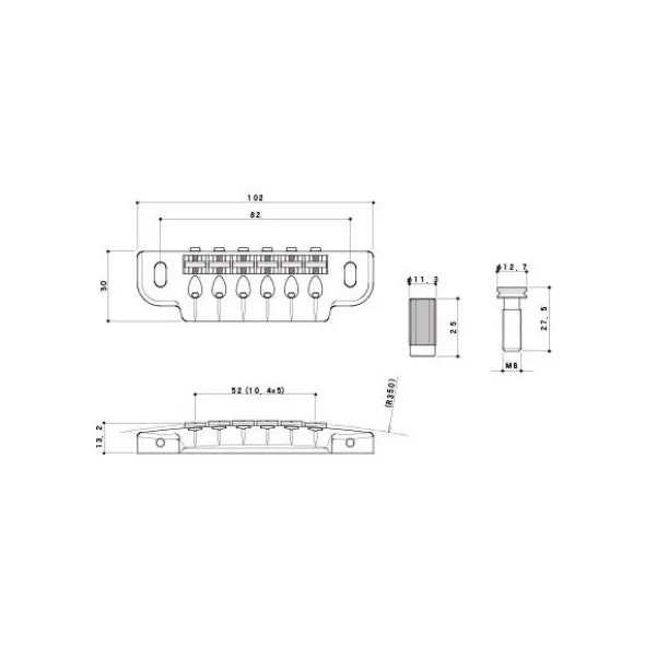 Gotoh 510UB Wraparound Bridge B