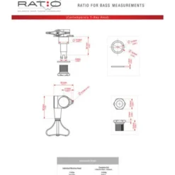 Graph Tech PRB-4220-B0 Ratio Bass