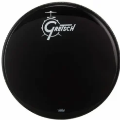 Gretsch Drums 20" Bass Drum Head Black/Logo