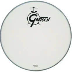 Gretsch Drums 18" Bass Drum Head WH w/Logo