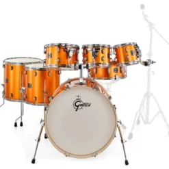 Gretsch Drums Energy Orange Sparkle 7pcs Set
