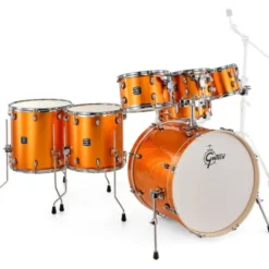Gretsch Drums Energy Orange Sparkle 7pcs Set