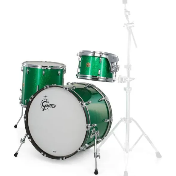Gretsch Drums USA Custom 22 Green Sparkle
