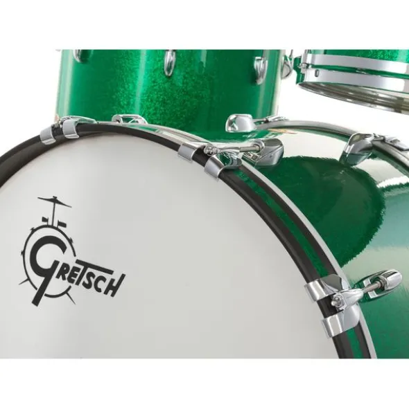 Gretsch Drums USA Custom 22 Green Sparkle