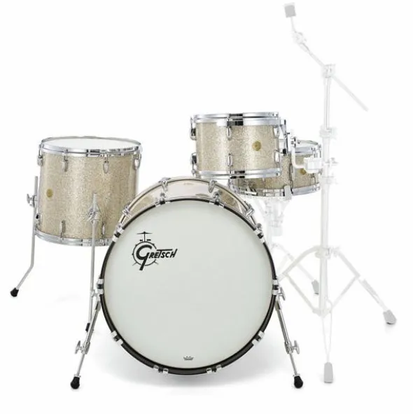 Gretsch Drums USA Custom Rock - Silver Glass
