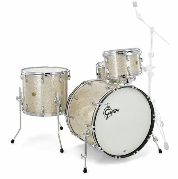 Gretsch Drums USA Custom Rock - Silver Glass
