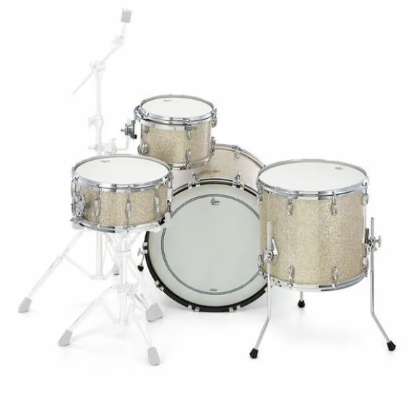 Gretsch Drums USA Custom Rock - Silver Glass
