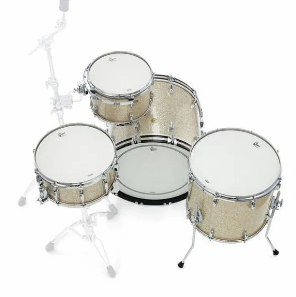 Gretsch Drums USA Custom Rock - Silver Glass