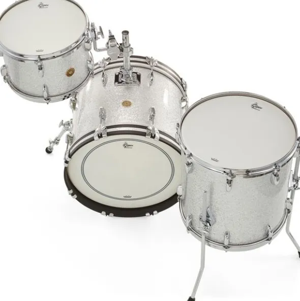 Gretsch Drums USA Custom 18 Silver Sparkle