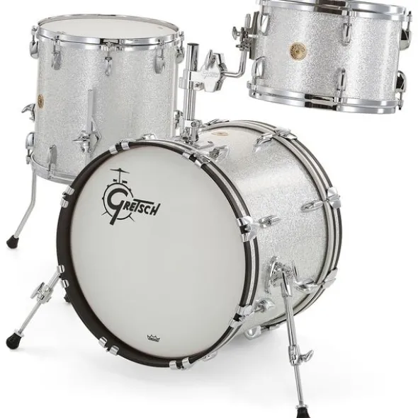 Gretsch Drums USA Custom 18 Silver Sparkle