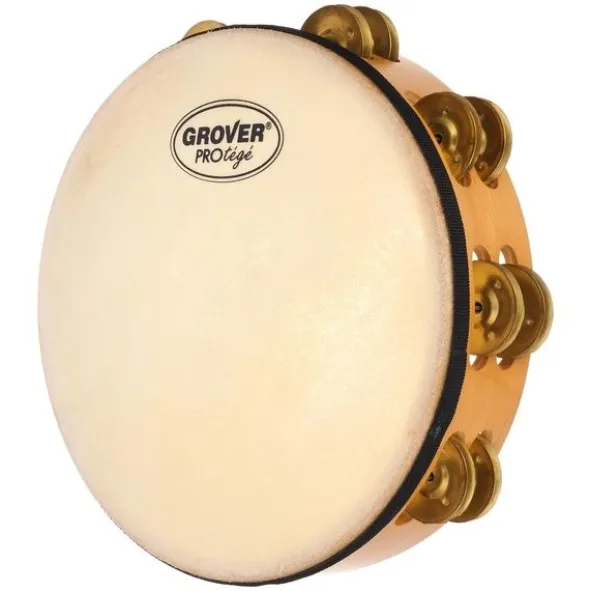 Grover Pro Percussion P-T2/BR Tambourine Protégé