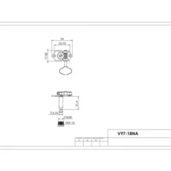 Grover V97-18N Sta-Tite Machine Head