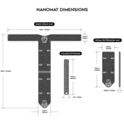 Gruvgear NanoMat Single Pedal