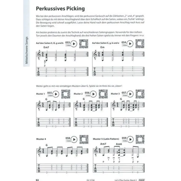 Hage Musikverlag Let's Play Guitar 2