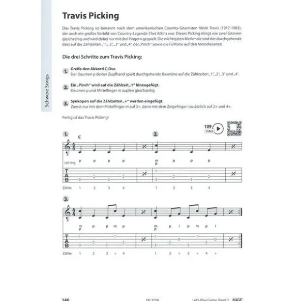 Hage Musikverlag Let's Play Guitar 2