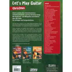 Hage Musikverlag Let's Play Guitar Christmas
