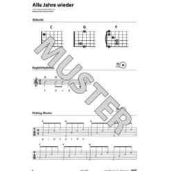 Hage Musikverlag Let's Play Guitar Christmas