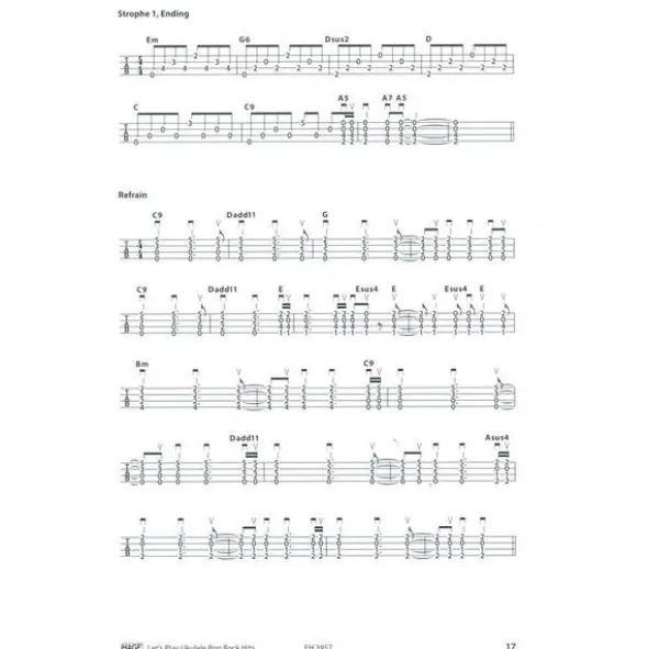 Hage Musikverlag Let's Play Ukulele Hits