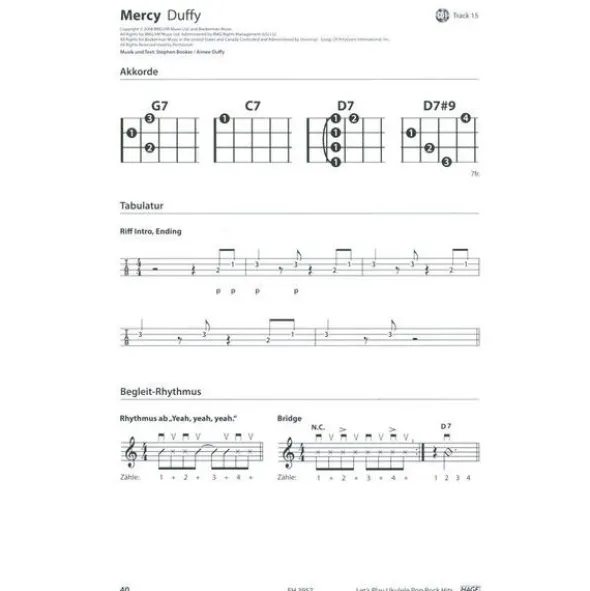 Hage Musikverlag Let's Play Ukulele Hits