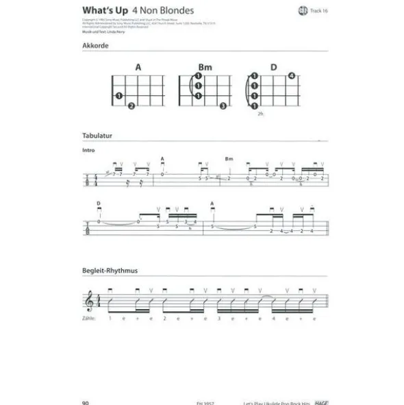 Hage Musikverlag Let's Play Ukulele Hits