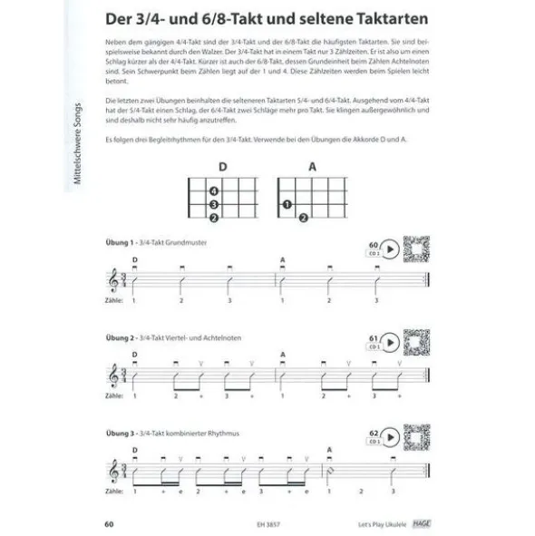 Hage Musikverlag Let's Play Ukulele