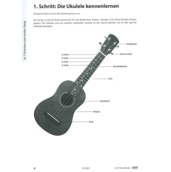 Hage Musikverlag Let's Play Ukulele