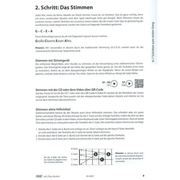 Hage Musikverlag Let's Play Ukulele