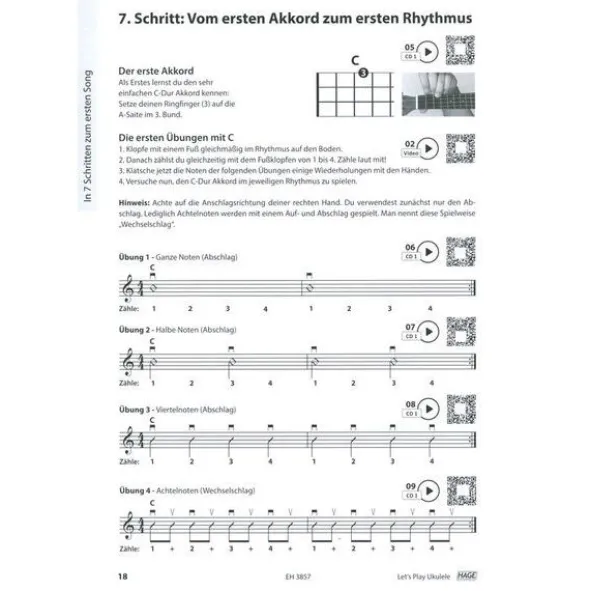 Hage Musikverlag Let's Play Ukulele