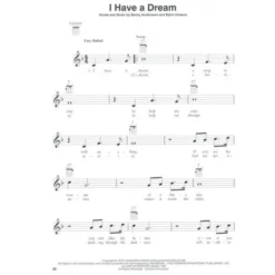 Hal Leonard Abba Gold Ukulele