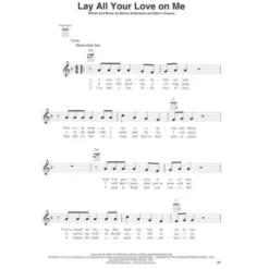 Hal Leonard Abba Gold Ukulele