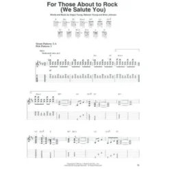 Hal Leonard AC/DC Easy Guitar Riffs