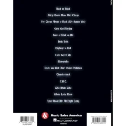 Hal Leonard AC/DC Easy Guitar Riffs