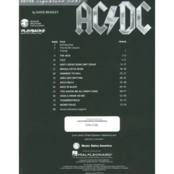 Hal Leonard AC/DC Guitar Signature Licks