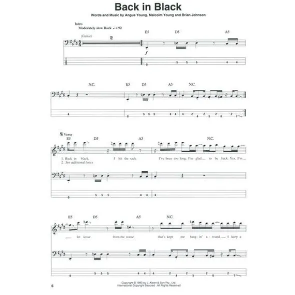Hal Leonard Bass Play-Along AC/DC