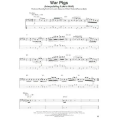 Hal Leonard Bass Play-Along Black Sabbath