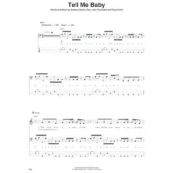 Hal Leonard Bass Play-Along Chili Peppers