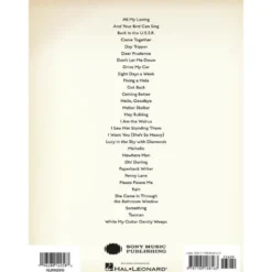 Hal Leonard Beatles Bass Tab Anthology