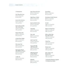 Hal Leonard Beatles Fingerstyle Ukulele