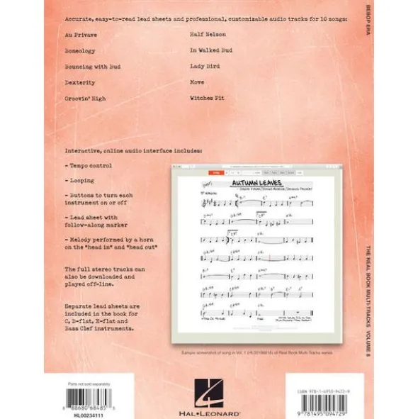 Hal Leonard Bebop Era Play-Along