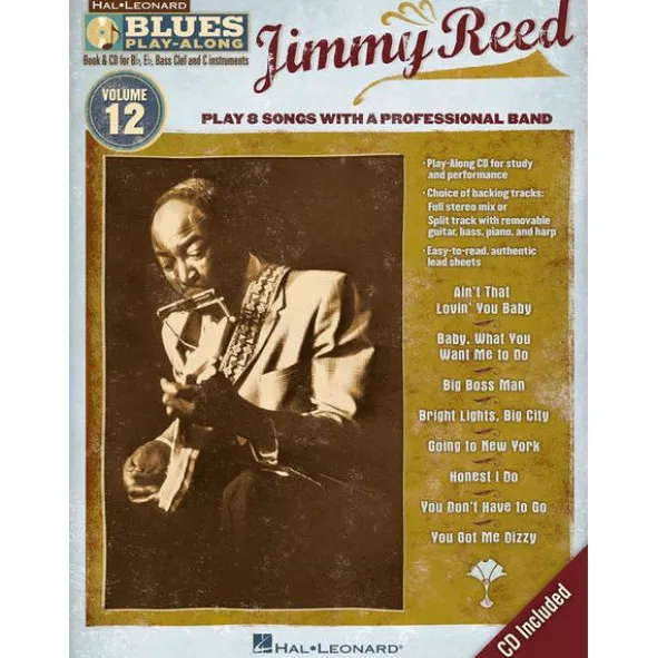 Hal Leonard Blues Play-Along Jimmy Reed