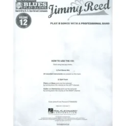 Hal Leonard Blues Play-Along Jimmy Reed