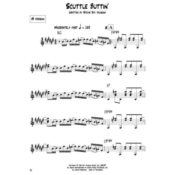 Hal Leonard Blues Play-Along Stevie Ray