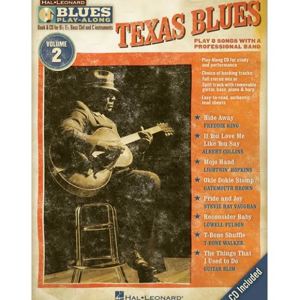 Hal Leonard Blues Play-Along Texas Blues