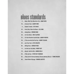 Hal Leonard Blues Standards Deluxe Guitar