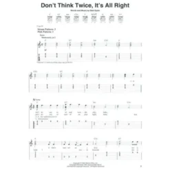 Hal Leonard Bob Dylan Easy Guitar Tab