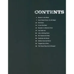 Hal Leonard Bob Dylan Easy Guitar Tab