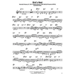 Hal Leonard Charlie Parker Omnibook C 2