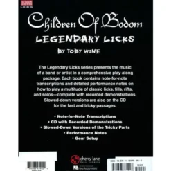 Hal Leonard Children Of Bodom Legendary