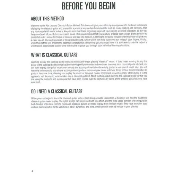 Hal Leonard Classical Guitar School