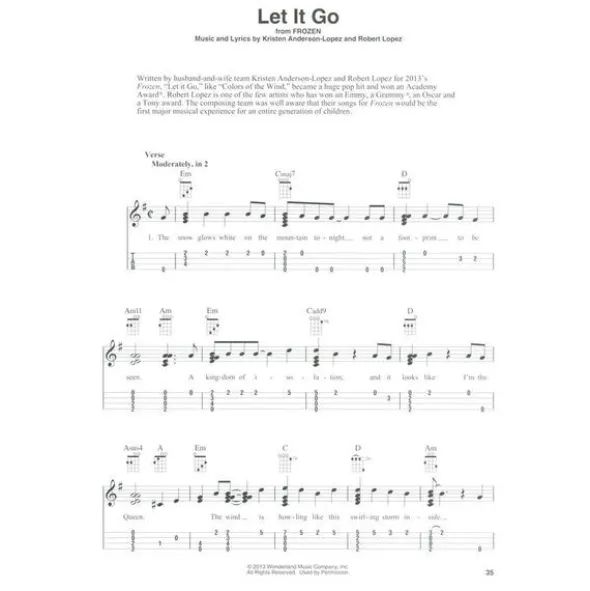 Hal Leonard Disney Ukulele Fingerstyle